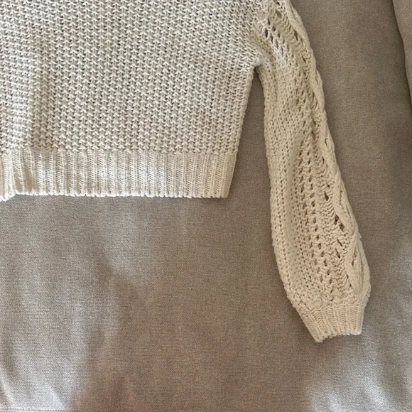 Urban Outfitters Cream Knit Sweater - Picture 8 of 9